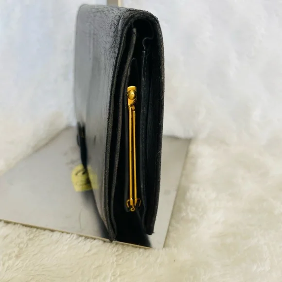 CHANEL Black Long Wallet Lambskin Leather - Picture 5 of 12